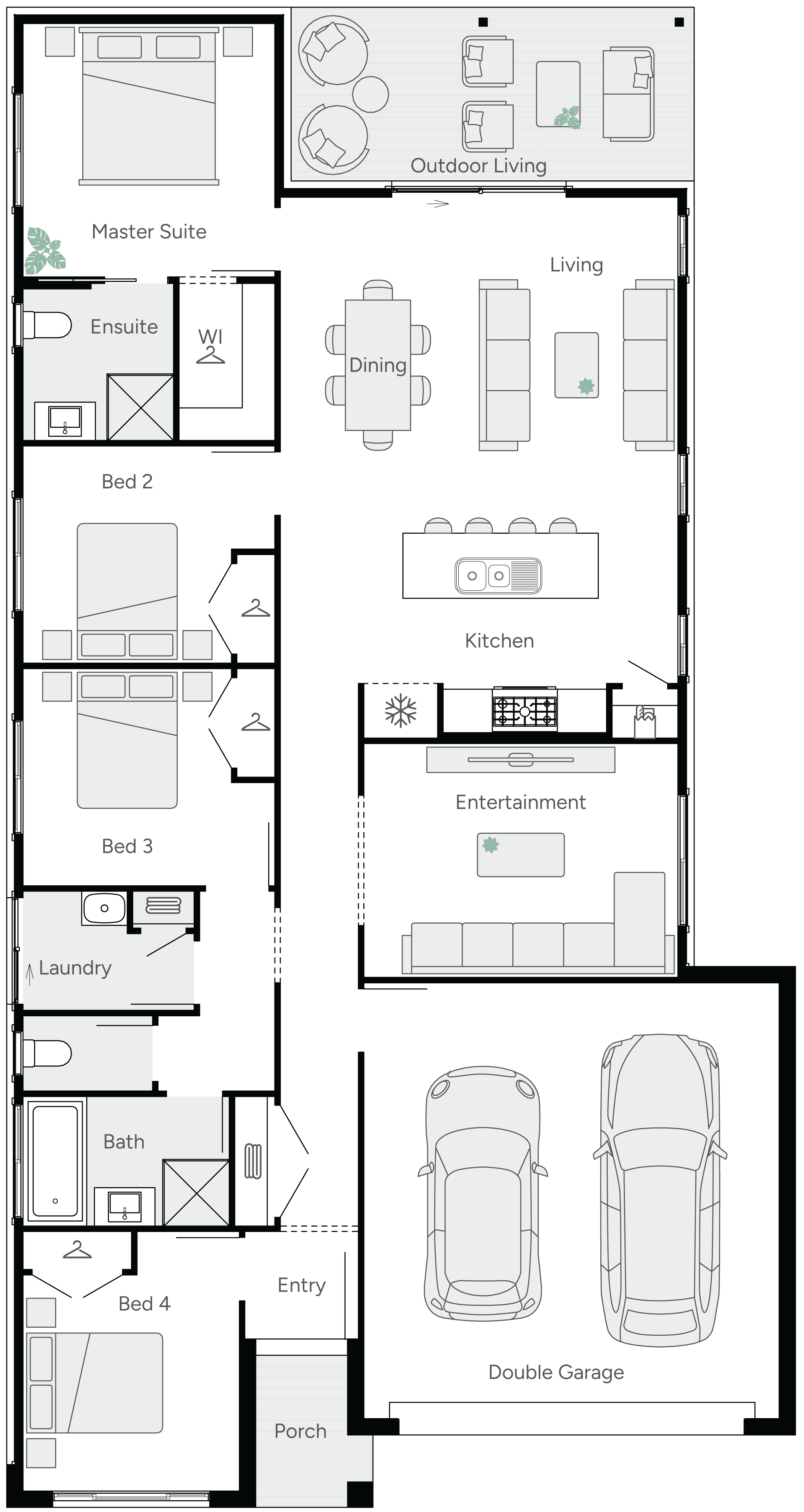 Peace Floorplan