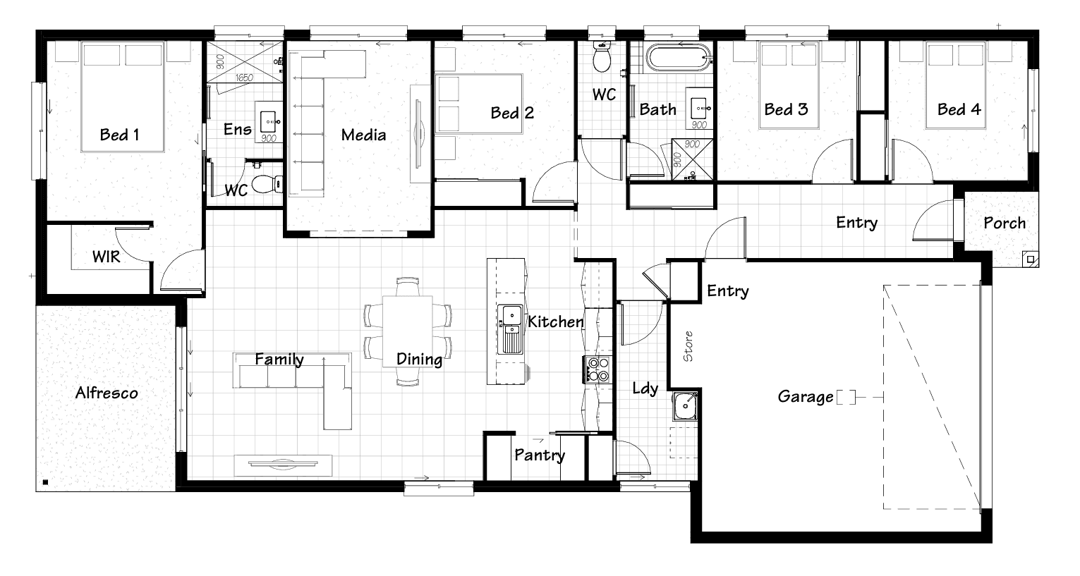 Oakland 215 Floorplan