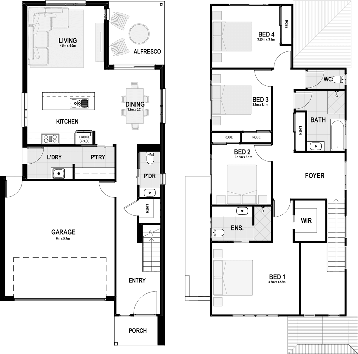 Oshen 234 Floorplan