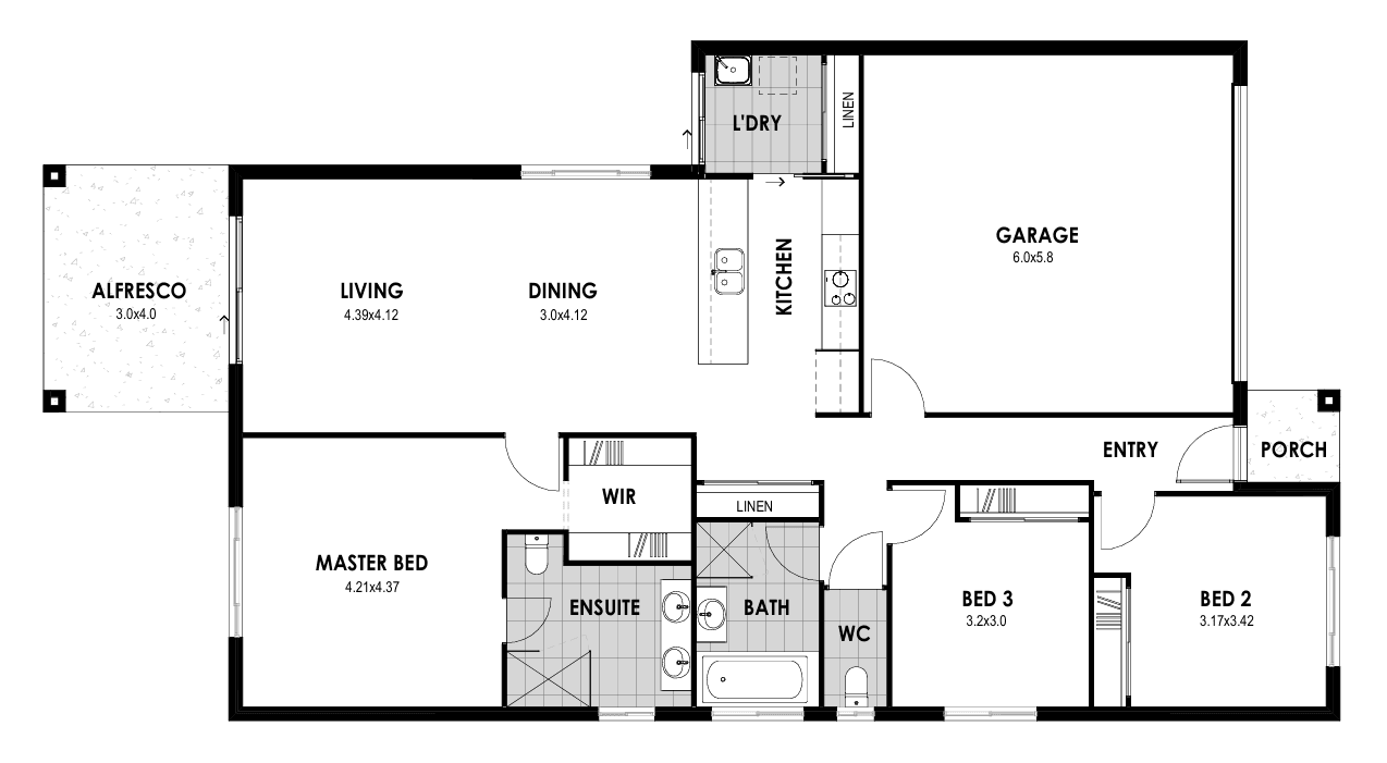 Plymouth 187 Floorplan