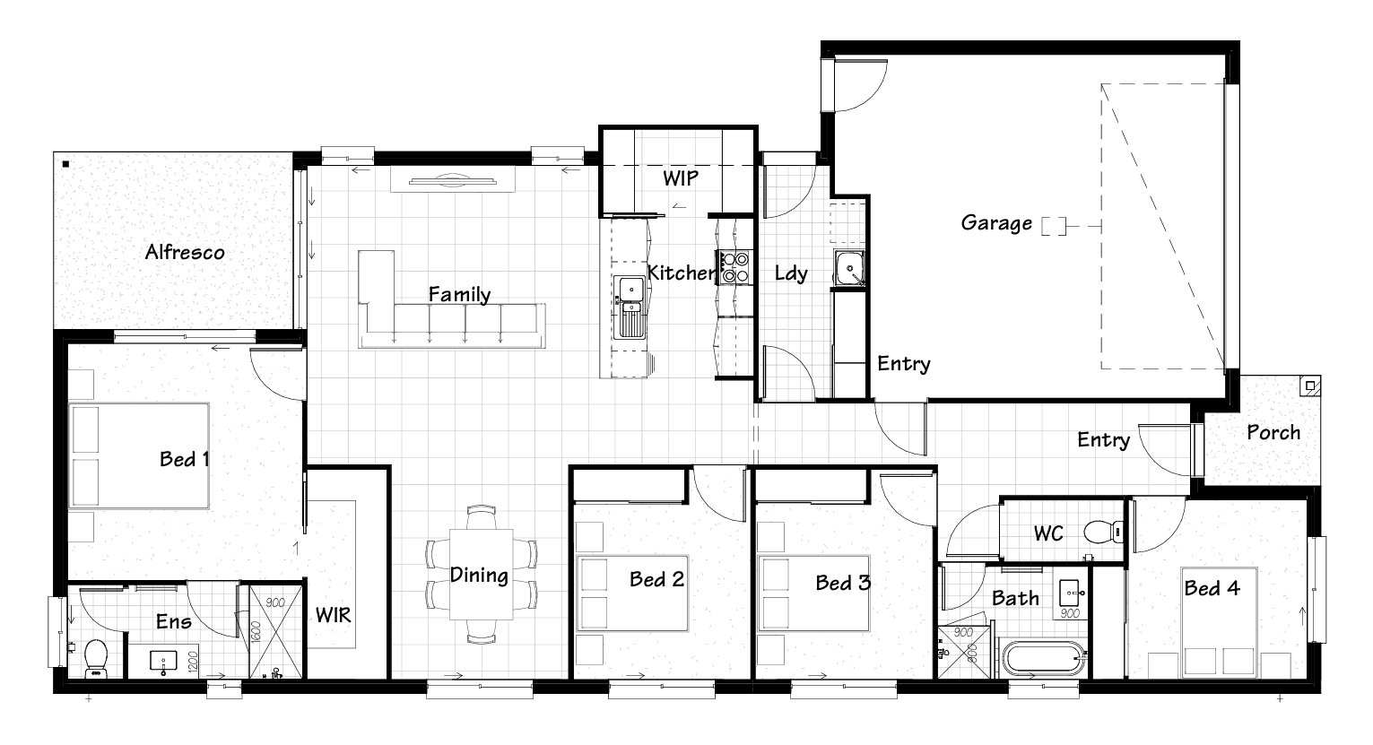Quay West 204 Floorplan