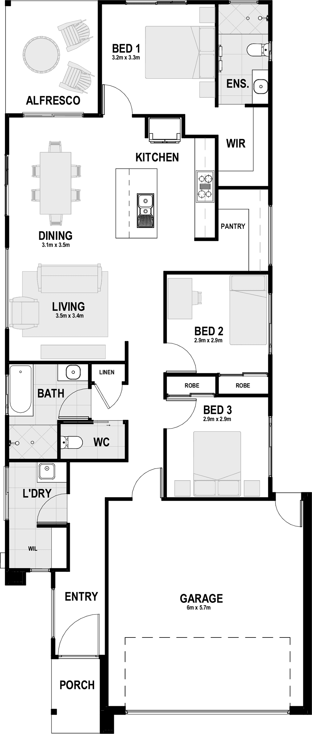 Ruby 167 Floorplan