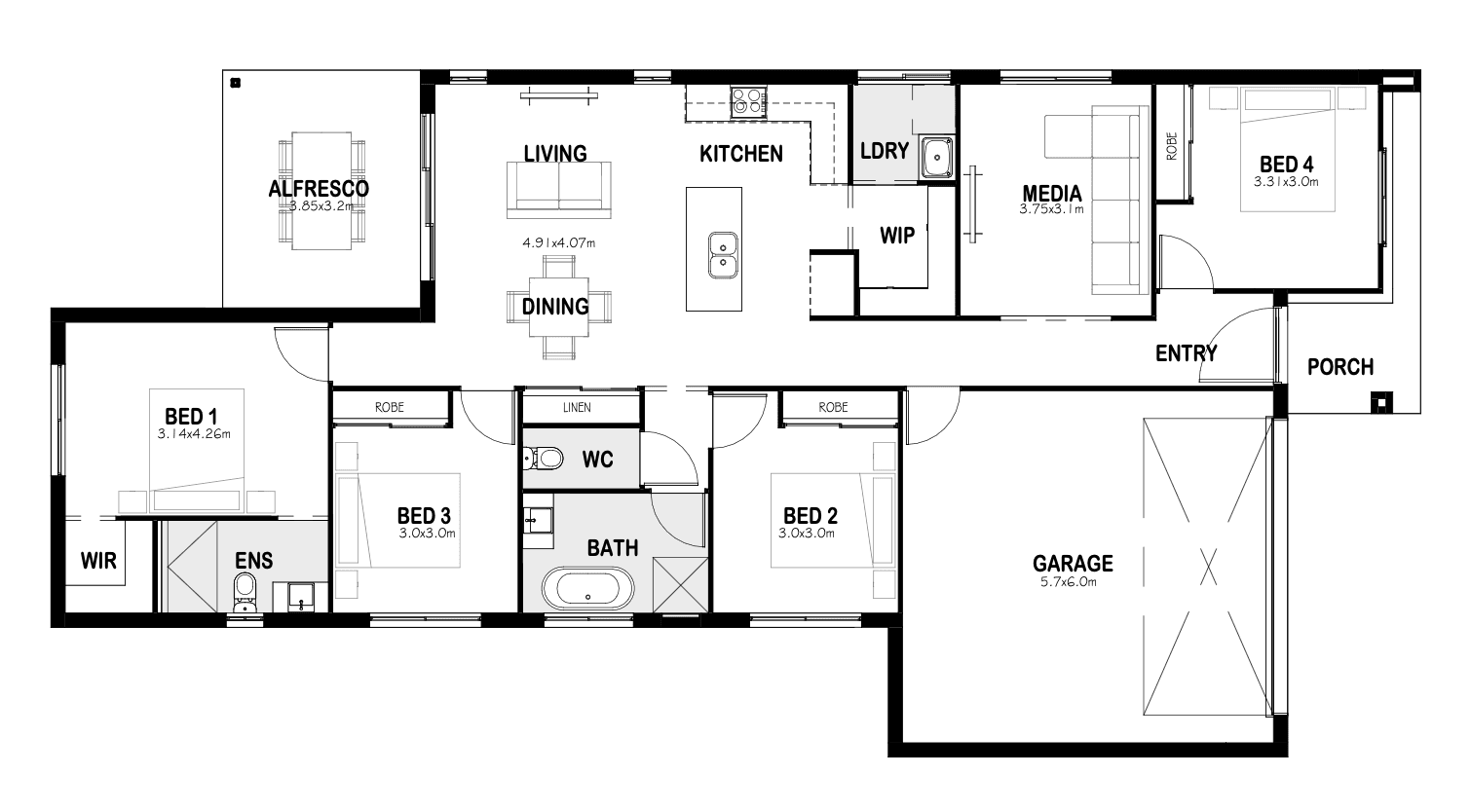Valley 187 Floorplan