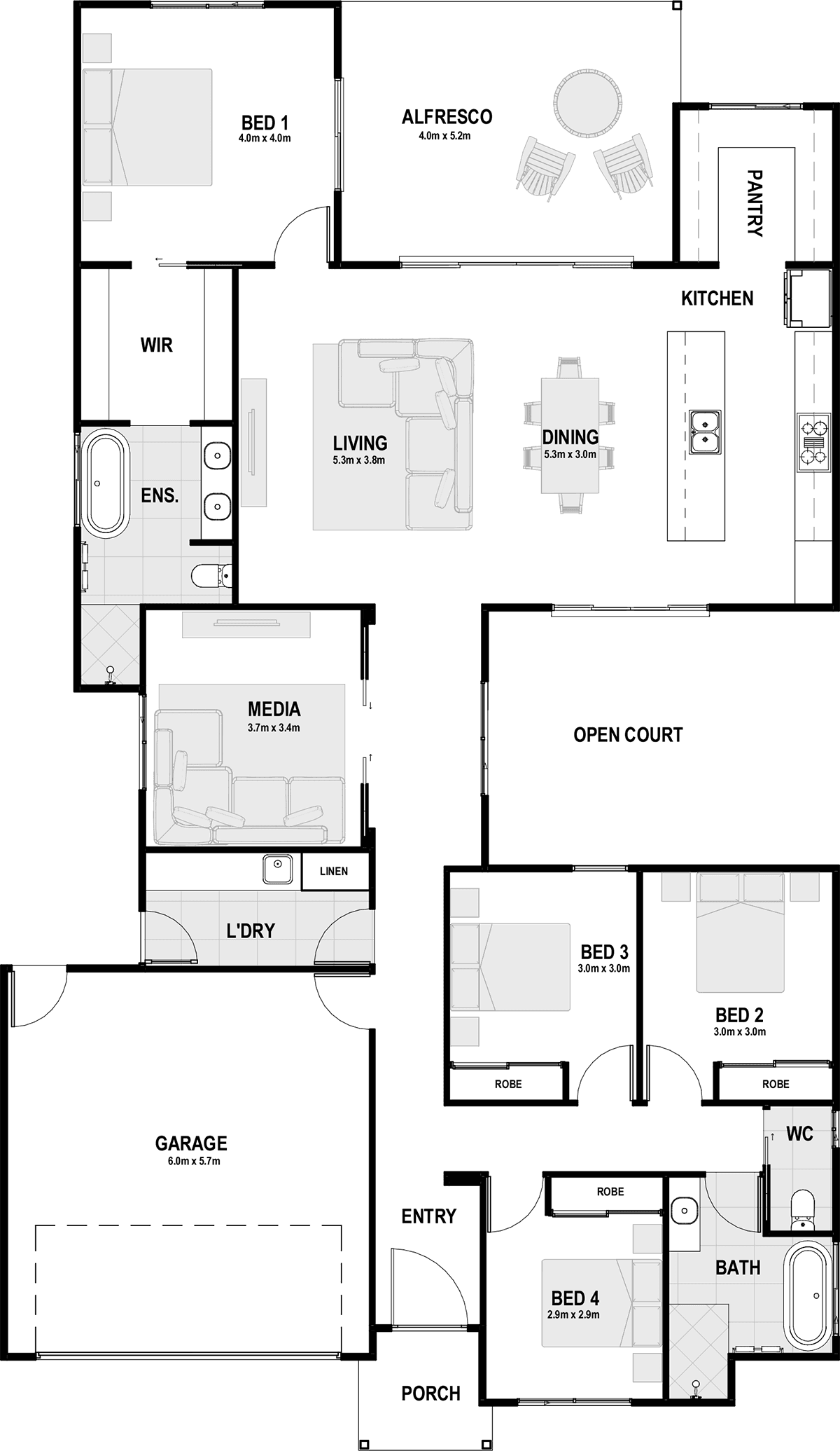 Seaview 237 Floorplan
