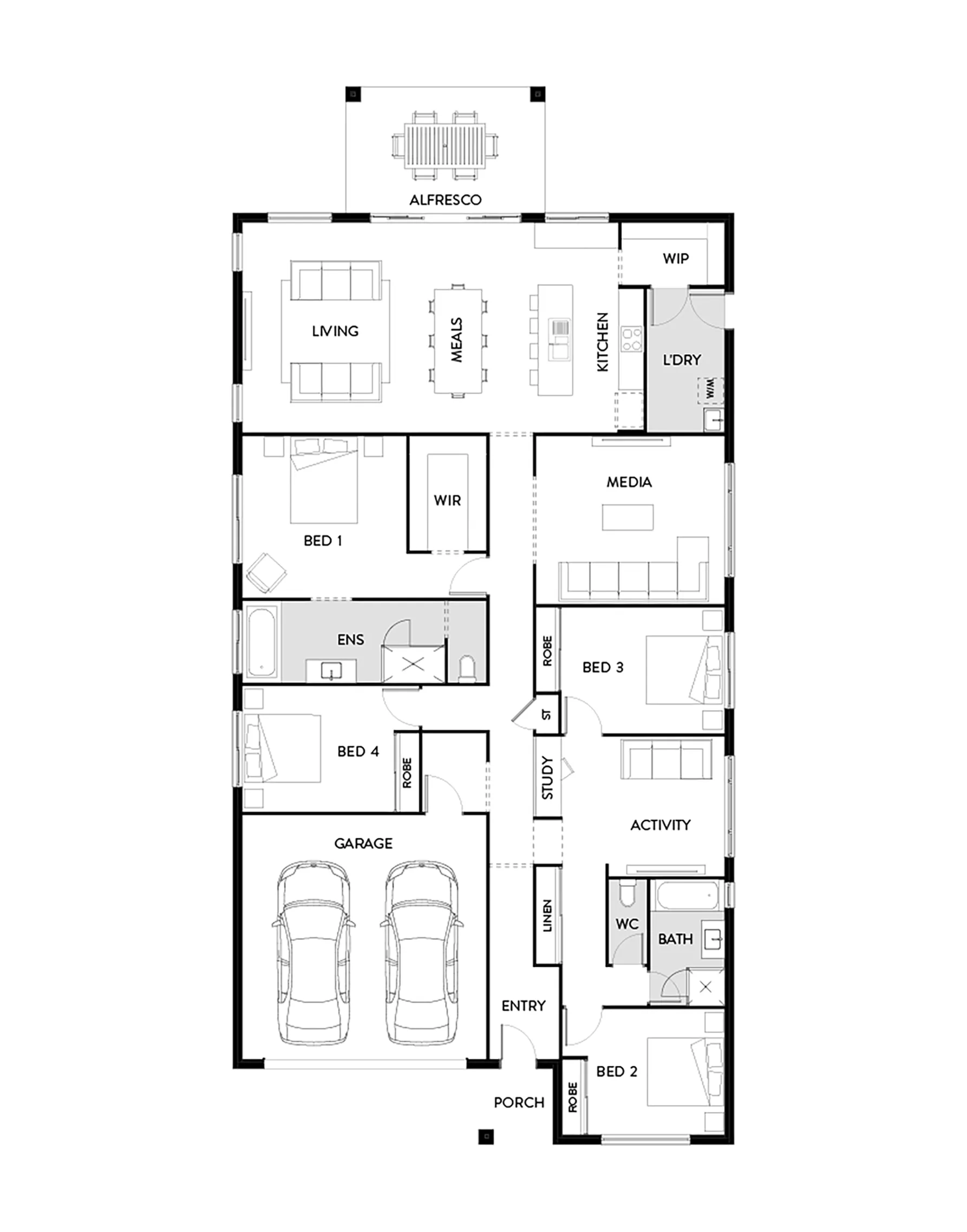Willow 267 Floorplan