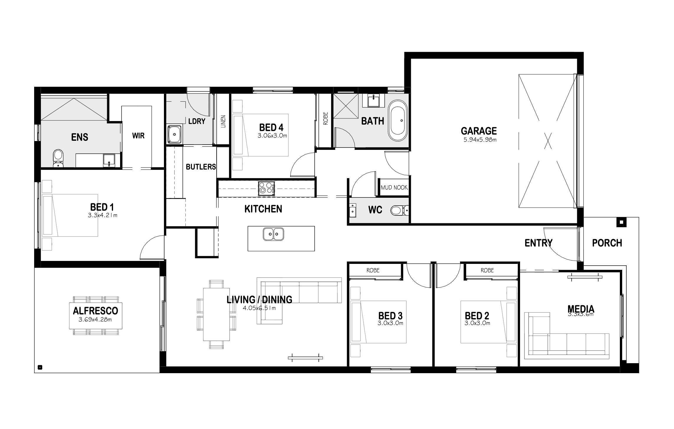 Audrey 216 Floorplan