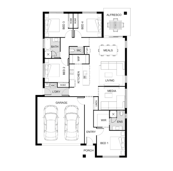 Manly 186 Floorplan