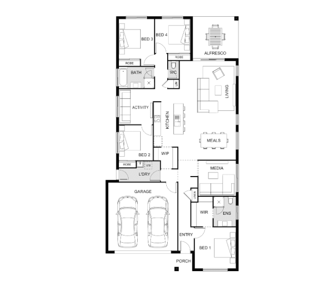 Manly 223 Floorplan