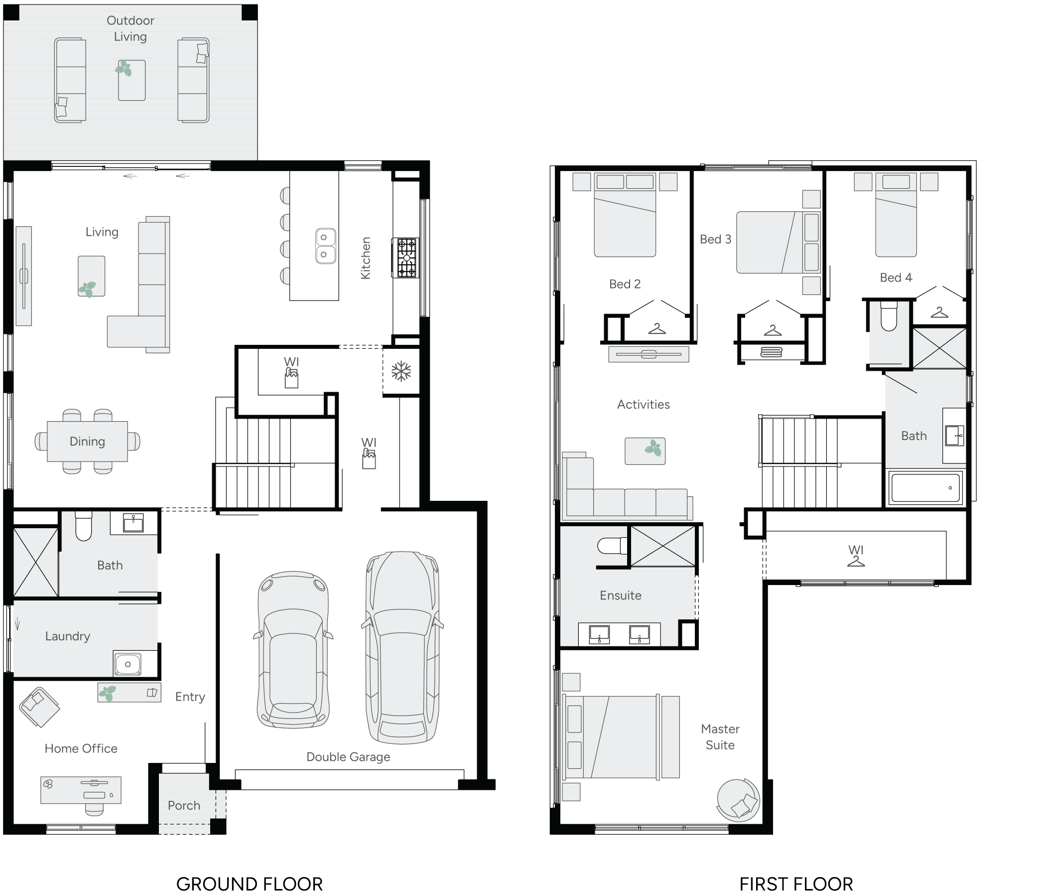 Monterey 30 Floorplan