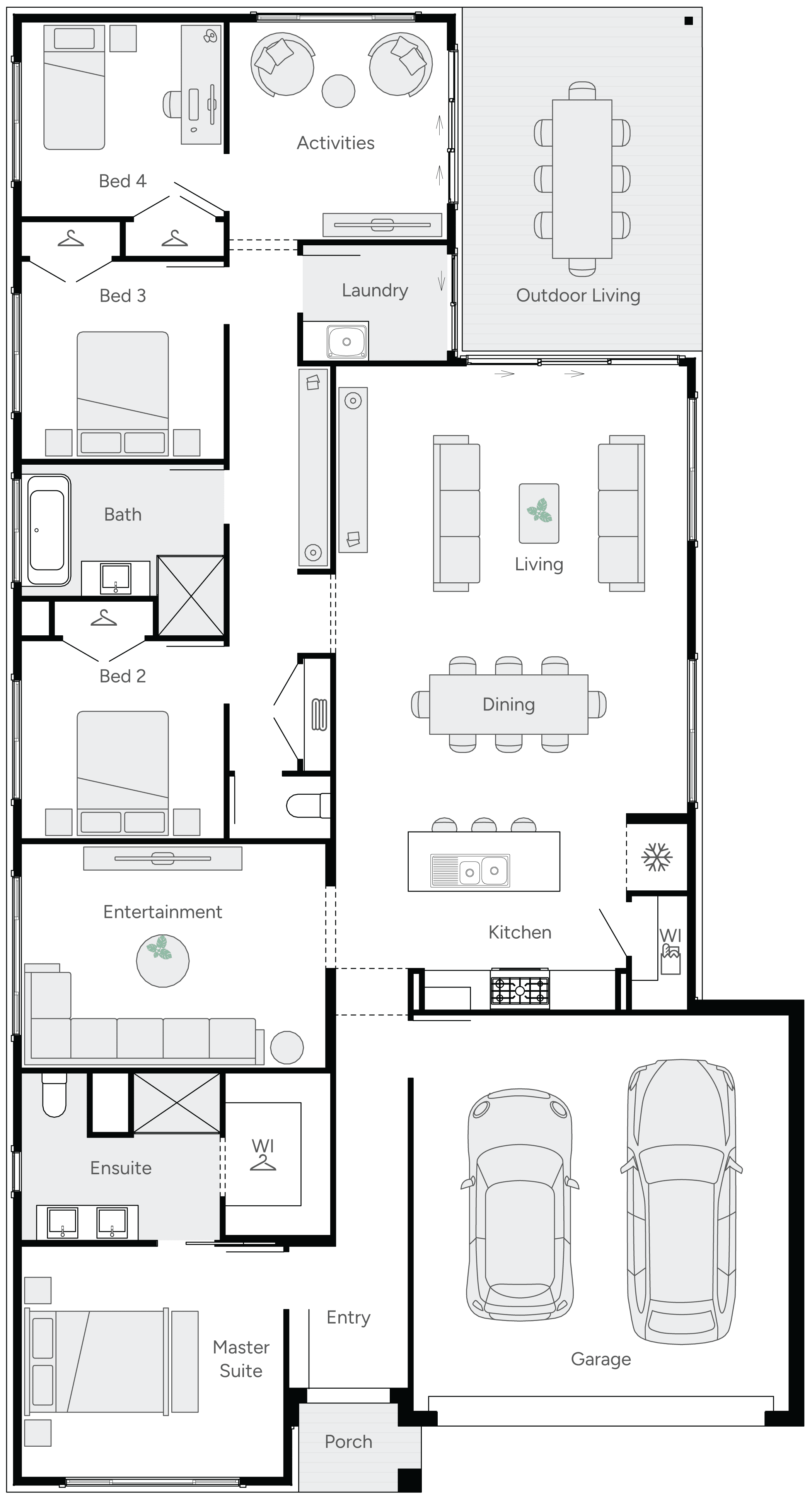 Dawn Floorplan